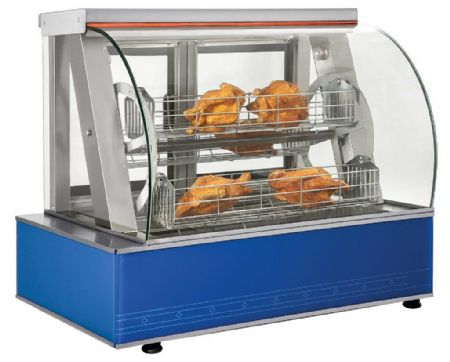Rôtissoire professionnelle Triphasé 4 paniers 16-20 poulets - Combisteel - 7472.0005 Rôtissoire professionnelle Triphasé 4 paniers 16-20 poulets - Combisteel - 7472.0005