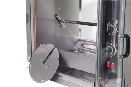 Rôtissoire professionnelle triphasée 4 paniers 16-20 poulets - Combisteel - 7472.0040