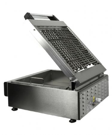 Barbecue pierre de lave triphasé 490x500x210 mm - Combisteel - 7472.0050