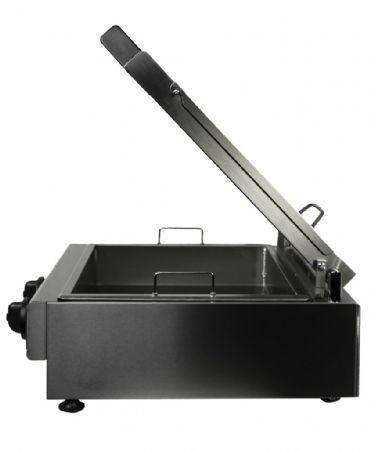 Barbecue pierre de lave triphasé 490x500x210 mm - Combisteel - 7472.0050