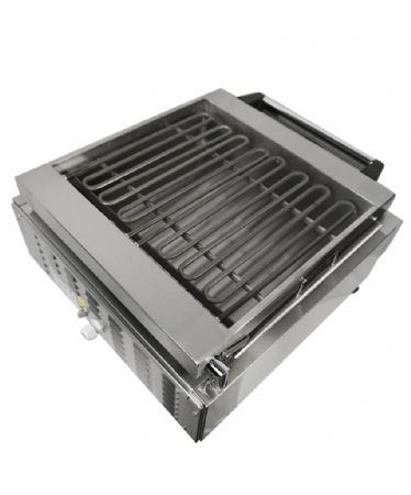 Barbecue pierre de lave triphasé 490x500x210 mm - Combisteel - 7472.0050