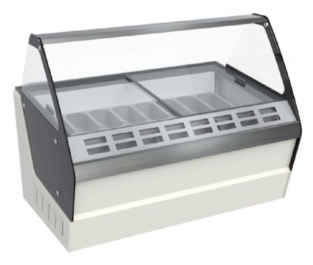 Vitrine réfrigérée de Glacier 630 L avec 16 bacs de 5 litres - Combisteel - 7472.0115 Vitrine réfrigérée de Glacier 630 L avec 16 bacs de 5 litres - Combisteel - 7472.0115