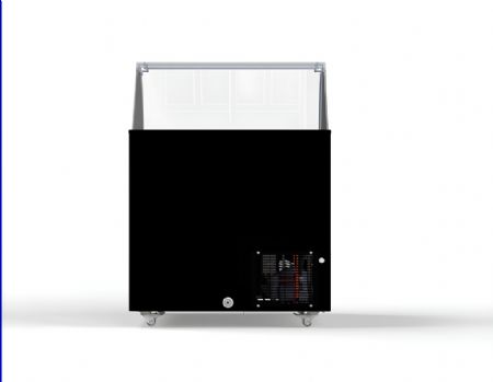 Vitrine réfrigérée de glacier 231 L avec 6 bacs de 5 litres - Combisteel - 7472.0124
