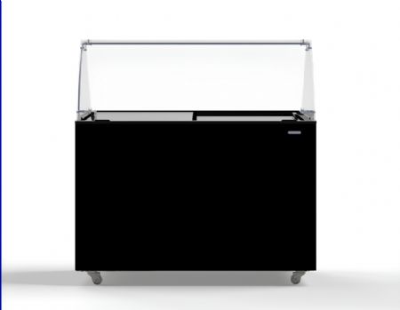 Vitrine réfrigérée de glacier 355 L avec 8 bacs de 5 L - Combisteel - 7472.0129