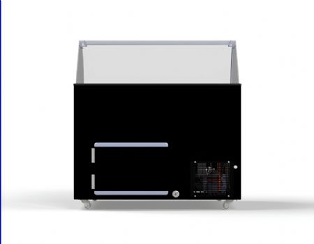 Vitrine réfrigérée de glacier 355 L avec 8 bacs de 5 L - Combisteel - 7472.0129