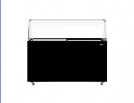 Vitrine réfrigérée de glacier 454 L avec 10 bacs de 5 L - Combisteel - 7472.0134