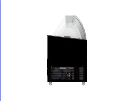 Vitrine réfrigérée de glacier 454 L avec 10 bacs de 5 L - Combisteel - 7472.0134