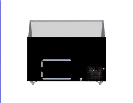 Vitrine réfrigérée de glacier 454 L avec 10 bacs de 5 L - Combisteel - 7472.0134