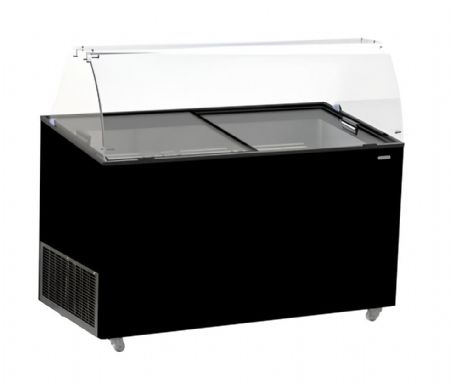 Vitrine réfrigérée de glacier 454 L avec 10 bacs de 5 L - Combisteel - 7472.0134 Vitrine réfrigérée de glacier 454 L avec 10 bacs de 5 L - Combisteel - 7472.0134