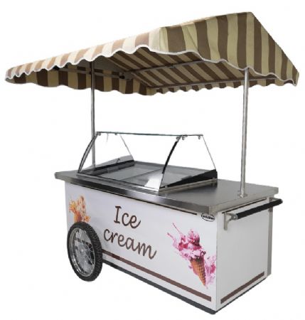 Chariot à glace 9x5L allant de -22 à -15 - 2154x978x2285mm