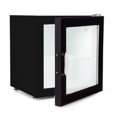 Congélateur à poser noir 1 porte vitrée 73 L - Combisteel - 7472.0200