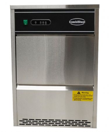 Machine à glaçons professionnelle 26 kg/24 h avec réserve de 6 kg - Combisteel - 7476.0150