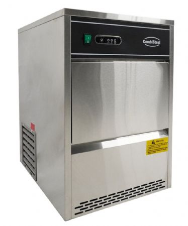 Machine à glaçons professionnelle 26 kg/24 h avec réserve de 6 kg - Combisteel - 7476.0150
