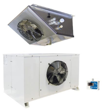 Groupe pour chambre froide négatif split 1,92-5,21 m³ - Combisteel - 7480.0020