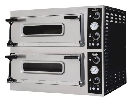 Four à pizza électrique FOUR À PIZZA PLAQUES double chambre 2 x 4 - Combisteel - 7485.0040 Four à pizza électrique FOUR À PIZZA PLAQUES double chambre 2 x 4 - Combisteel - 7485.0040