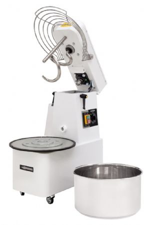 Pétrin 1 vitesse avec tête relevable et cuve extractible - Combisteel - 7485.0110
