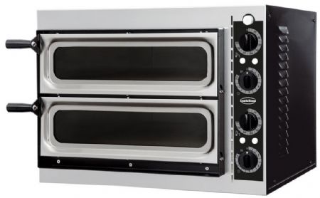 Petits four à pizza pro Monophasé 2 x 1 pizza Ø 32 cm - Combisteel - 7485.0125 Petits four à pizza pro Monophasé 2 x 1 pizza Ø 32 cm - Combisteel - 7485.0125