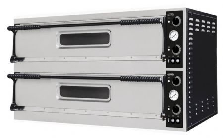 Four à pizza professionnel Triphasé 6 pizzas Ø35 cm - Combisteel - 7485.0145