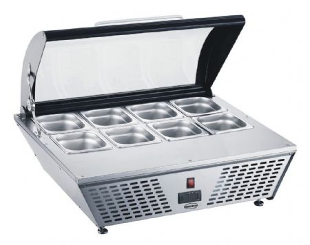 Saladette à poser 67 L positive - Combisteel - 7487.0040