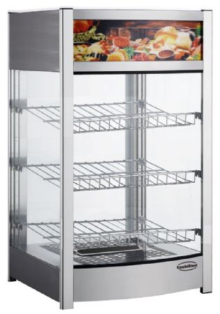 Vitrine chaude 97 L positive Monophasé 0,8 kW - Combisteel - 7487.0115