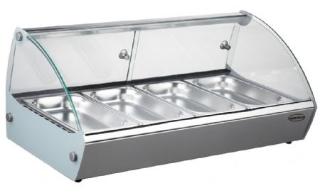 Vitrine chaude positive monophasé 0,8 kW - Combisteel - 7487.0135 Vitrine chaude positive monophasé 0,8 kW - Combisteel - 7487.0135