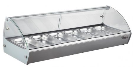 Vitrine chaude positive Monophasé 1 kW - Combisteel - 7487.0140 Vitrine chaude positive Monophasé 1 kW - Combisteel - 7487.0140