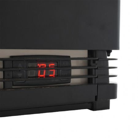 Vitrine comptoir présentation 78 L noire positive 428 mm - Combisteel - 7487.0175