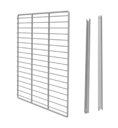 Gril avec supports 2/1gn 2 portes