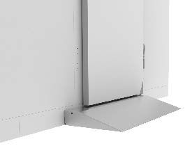 Rampe d accès automatique 120MM - Combisteel - 7489.1305
