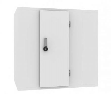Chambre froide compl�te n�gative panneaux iso 120 mm temp�rature -25/-10�C dimensions 2100x2700x2200 mm