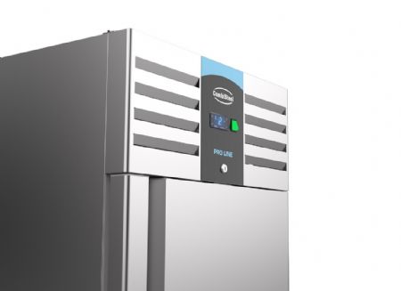 Armoire réfrigérateur positive professionnelle 1 porte pleine 550 L - Combisteel - 7489.5040