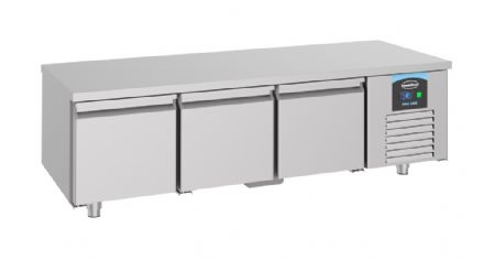Soubassement réfrigéré 3 portes pleines 280 L positif - Combisteel - 7489.5080 Soubassement réfrigéré 3 portes pleines 280 L positif - Combisteel - 7489.5080