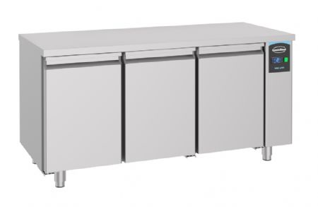 Table desserte réfrigérée 3 portes pleines 474 L positive - Combisteel - 7489.5090