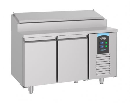 Saladette réfrigérée 2 portes pleines 178 L positive - Combisteel - 7489.5140 Saladette réfrigérée 2 portes pleines 178 L positive - Combisteel - 7489.5140