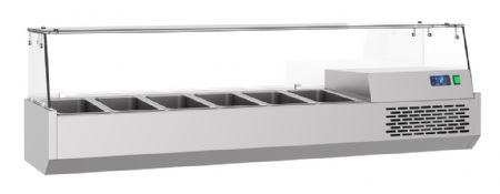 Saladette à poser positive 6 bacs GN 1/3 - Combisteel - 7489.5240