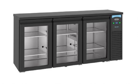 Arrière-bar 3 portes vitrées 500 L positive - Combisteel - 7489.5290 Arrière-bar 3 portes vitrées 500 L positive - Combisteel - 7489.5290