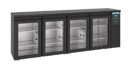 Arrière-bar 4 portes vitrées 680 L positive - Combisteel - 7489.5295 Arrière-bar 4 portes vitrées 680 L positive - Combisteel - 7489.5295