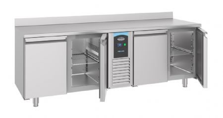 Table desserte réfrigérée 4 portes pleines 632 L positive - Combisteel - 7489.5410