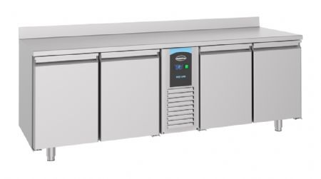 Table desserte réfrigérée 4 portes pleines 632 L positive - Combisteel - 7489.5410