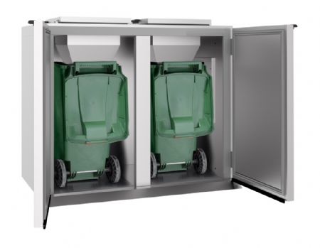Refroidisseur de déchets professionnel 2x240 L - Combisteel - 7489.5620
