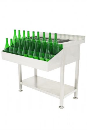 Table cocktail professionnelle avec puits à glace et speedrail - Combisteel - 7490.0400