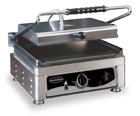 Grill panini double plaque lisse et nervurée - Combisteel - 7491.0010 Grill panini double plaque lisse et nervurée - Combisteel - 7491.0010