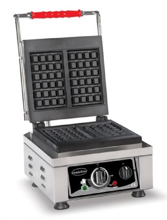 Gaufrier professionnel Monophasé acier inoxydable 2 plaques 80x160 mm - Combisteel - 7491.0050 Gaufrier professionnel Monophasé acier inoxydable 2 plaques 80x160 mm - Combisteel - 7491.0050