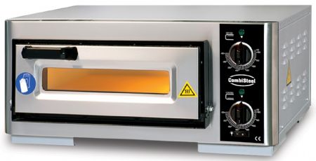 Four  pizza electrique mono 1 chambre de 1 pizza - 630x600x290