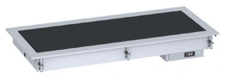 Plaque réfrigérée encastrable noire 1765x610x147 mm - Combisteel - 7495.0240