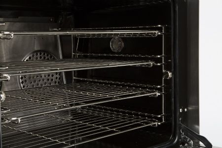 Four à convection professionnel Monophasé avec 4 grilles 4 niveaux commandes bouton rotatif - Combisteel - 7500.0005