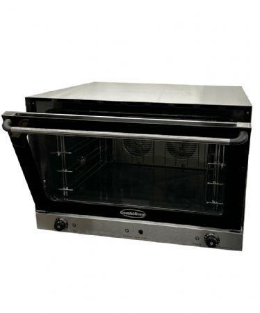 Four à convection professionnel triphasé avec injection de vapeur 4 niveaux commandes manuelles - Combisteel - 7500.0030