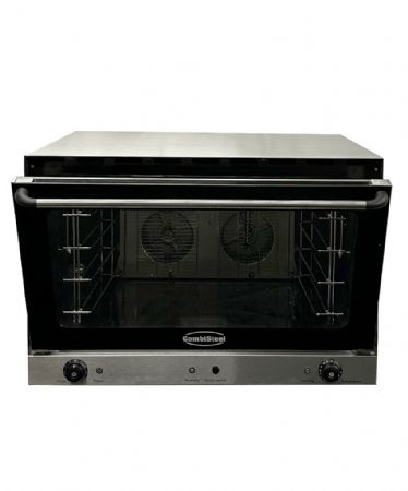 Four à convection professionnel triphasé avec injection de vapeur 4 niveaux commandes manuelles - Combisteel - 7500.0030