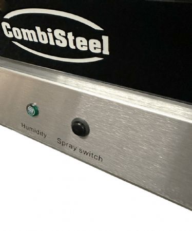 Four à convection professionnel triphasé avec injection de vapeur 4 niveaux commandes manuelles - Combisteel - 7500.0030