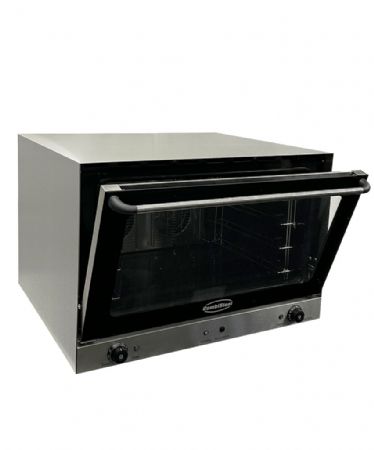 Four à convection professionnel triphasé avec injection de vapeur 4 niveaux commandes manuelles - Combisteel - 7500.0030
